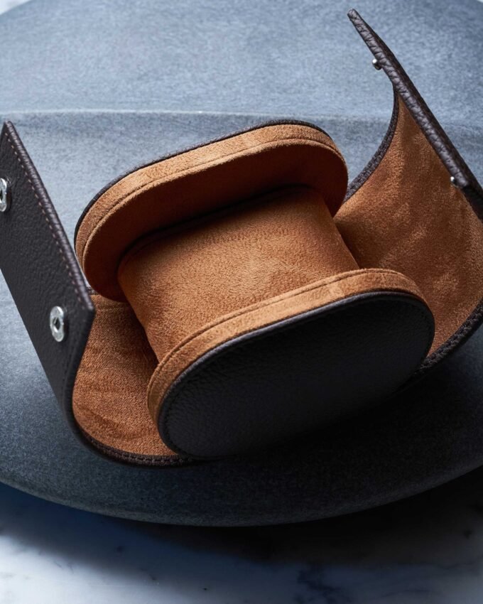 Watch Roll Dark Brown
