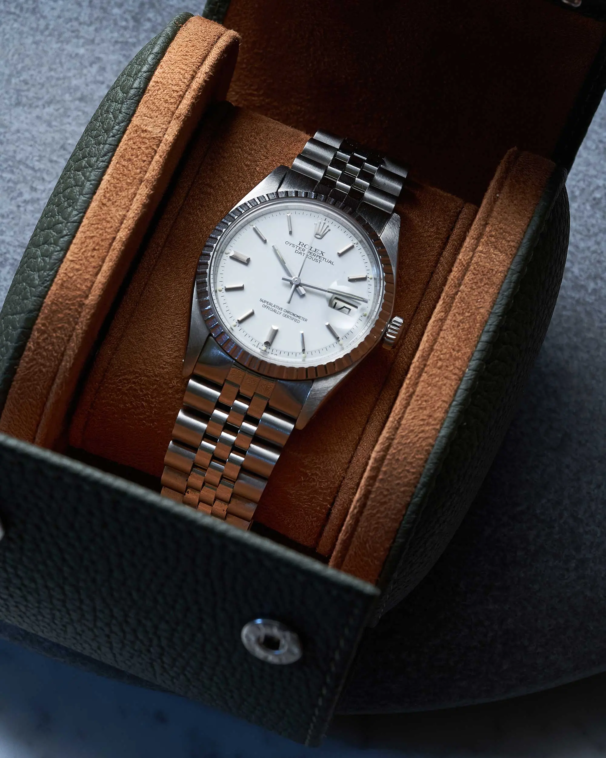 Watch Roll Olive – Bild 2