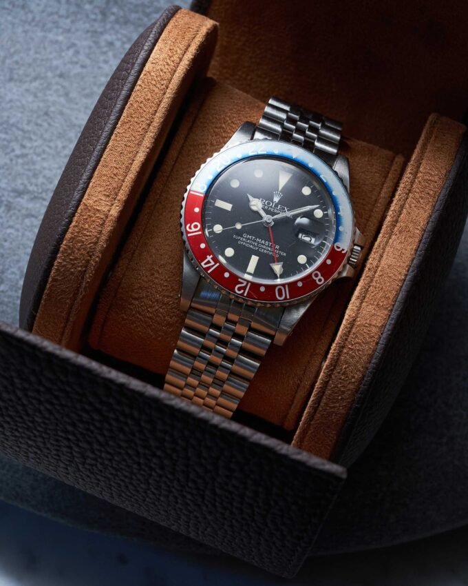 Watch Roll Dark Brown