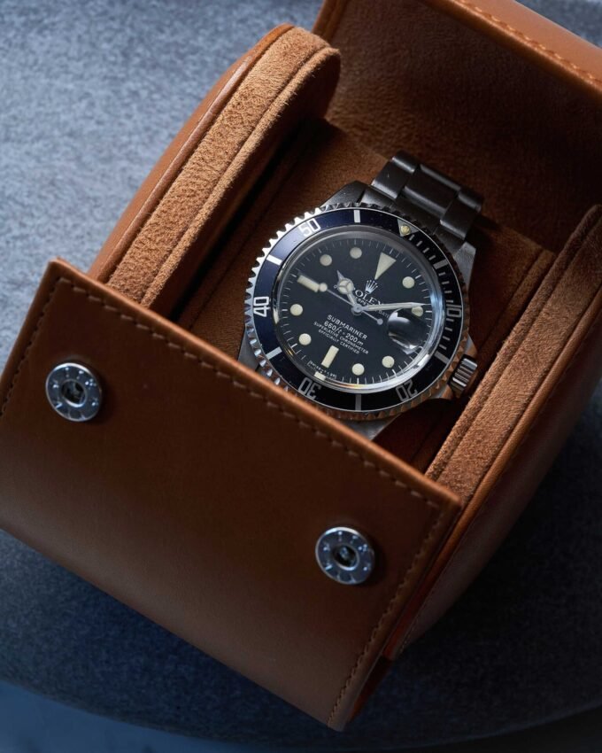 Watch Roll Cognac