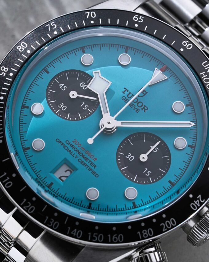 Black Bay Chrono Flamingo Blue