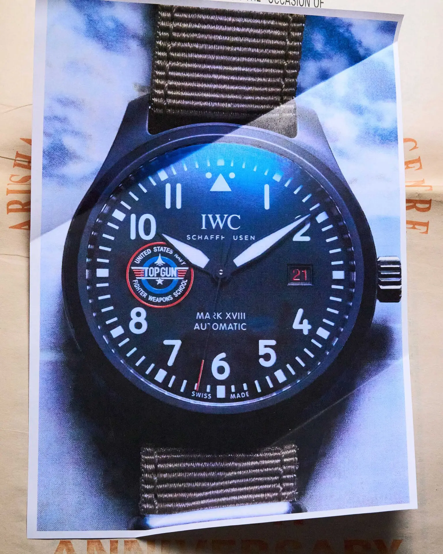 Pilot’s Watch Mark XVIII TOP GUN