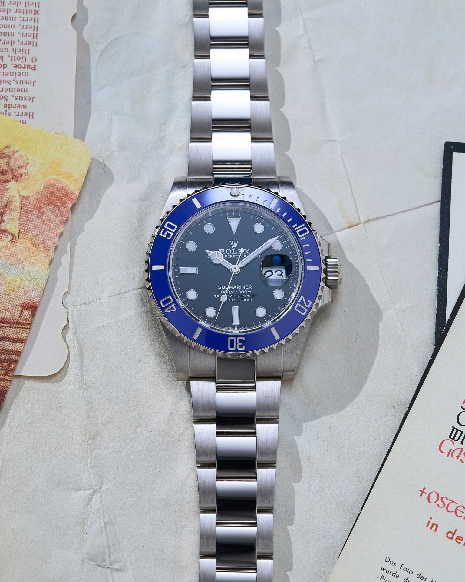 Submariner Weißgold