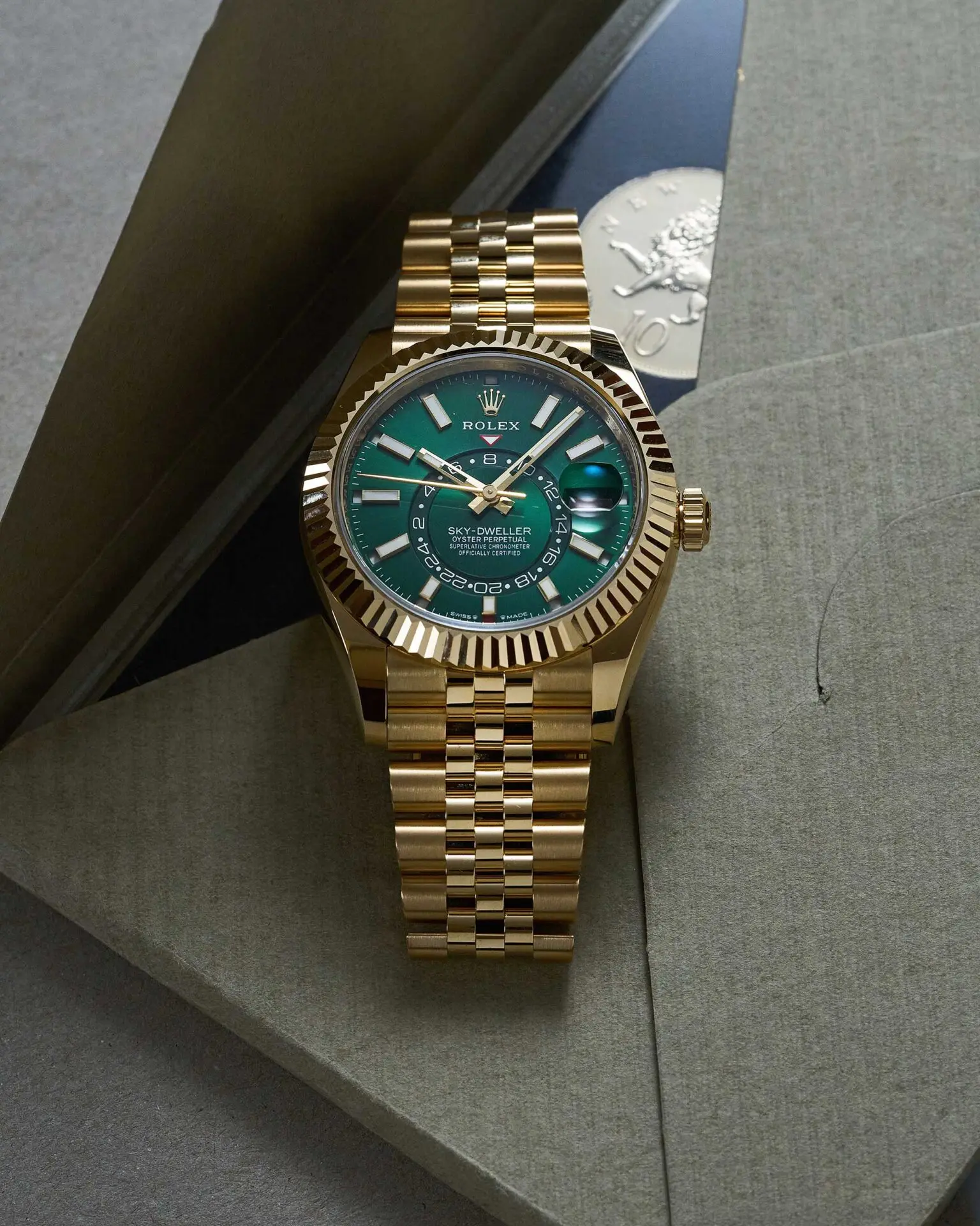 Sky-Dweller Gelbgold